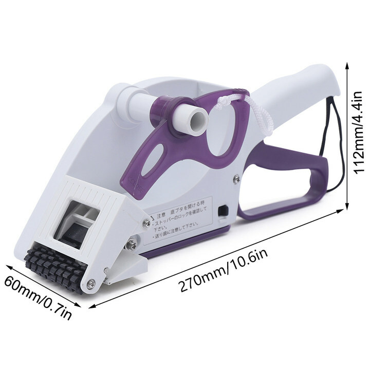 Hand Held Label Applicator Round Bottle Positioning Labeling Sticker Machine