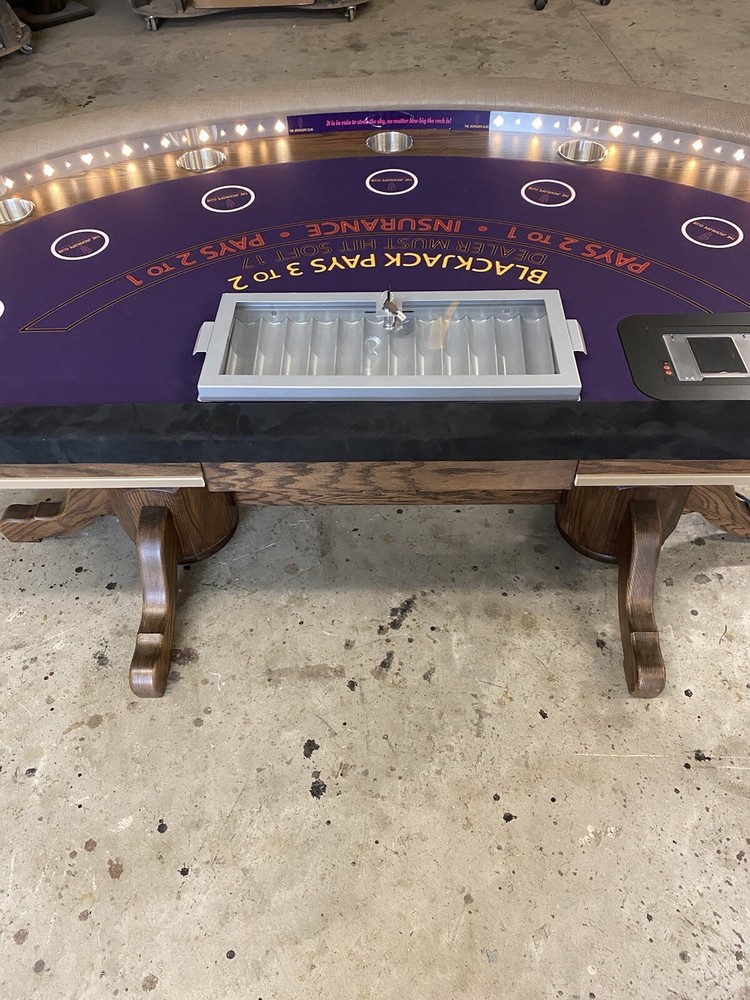 custom poker blackjack tables