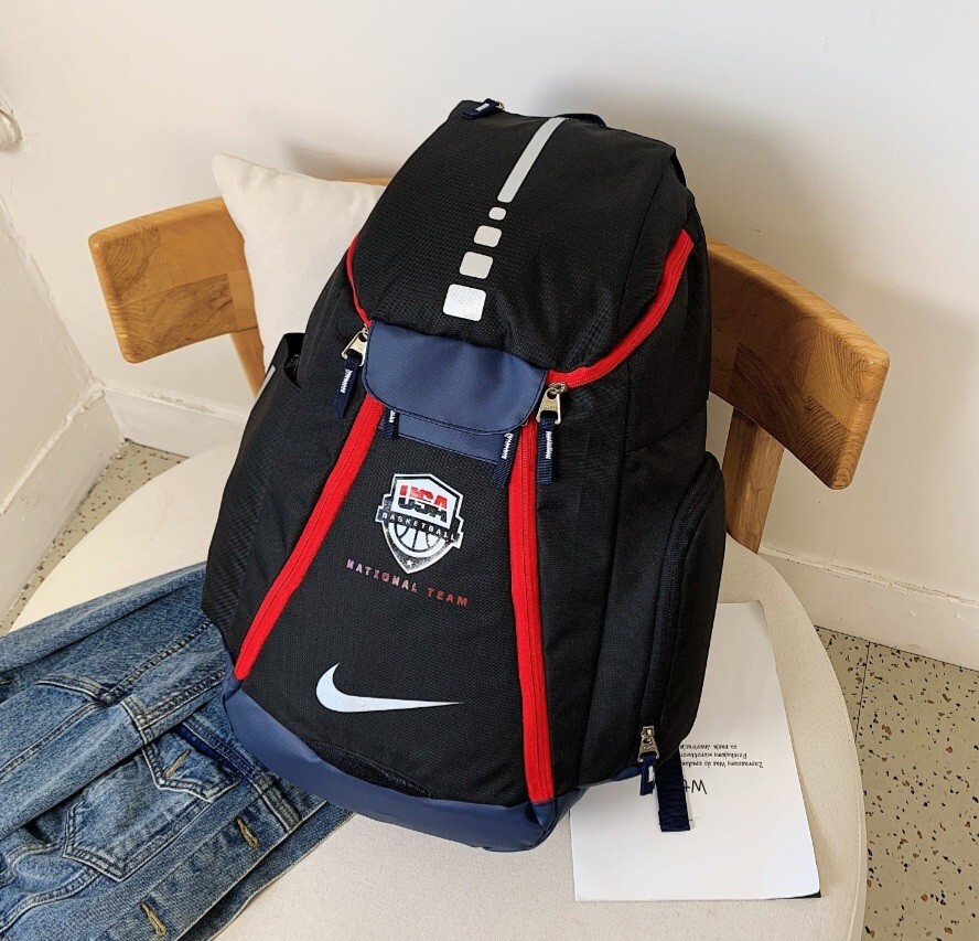 Nike Hoops Elite Pro USA Basketball Team Men’s Backpack Black Red