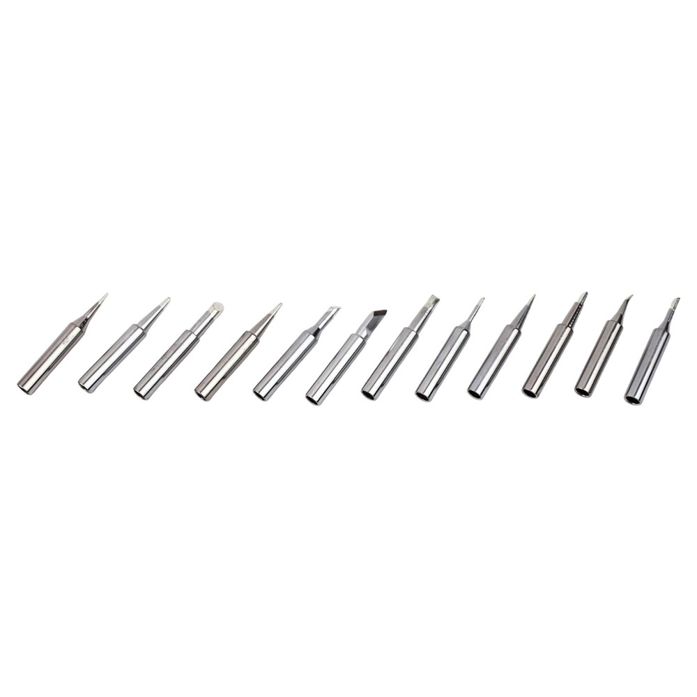 Station Tool Soldering Iron Tips Silver 4.2cm W/Handle Adapter High Quality