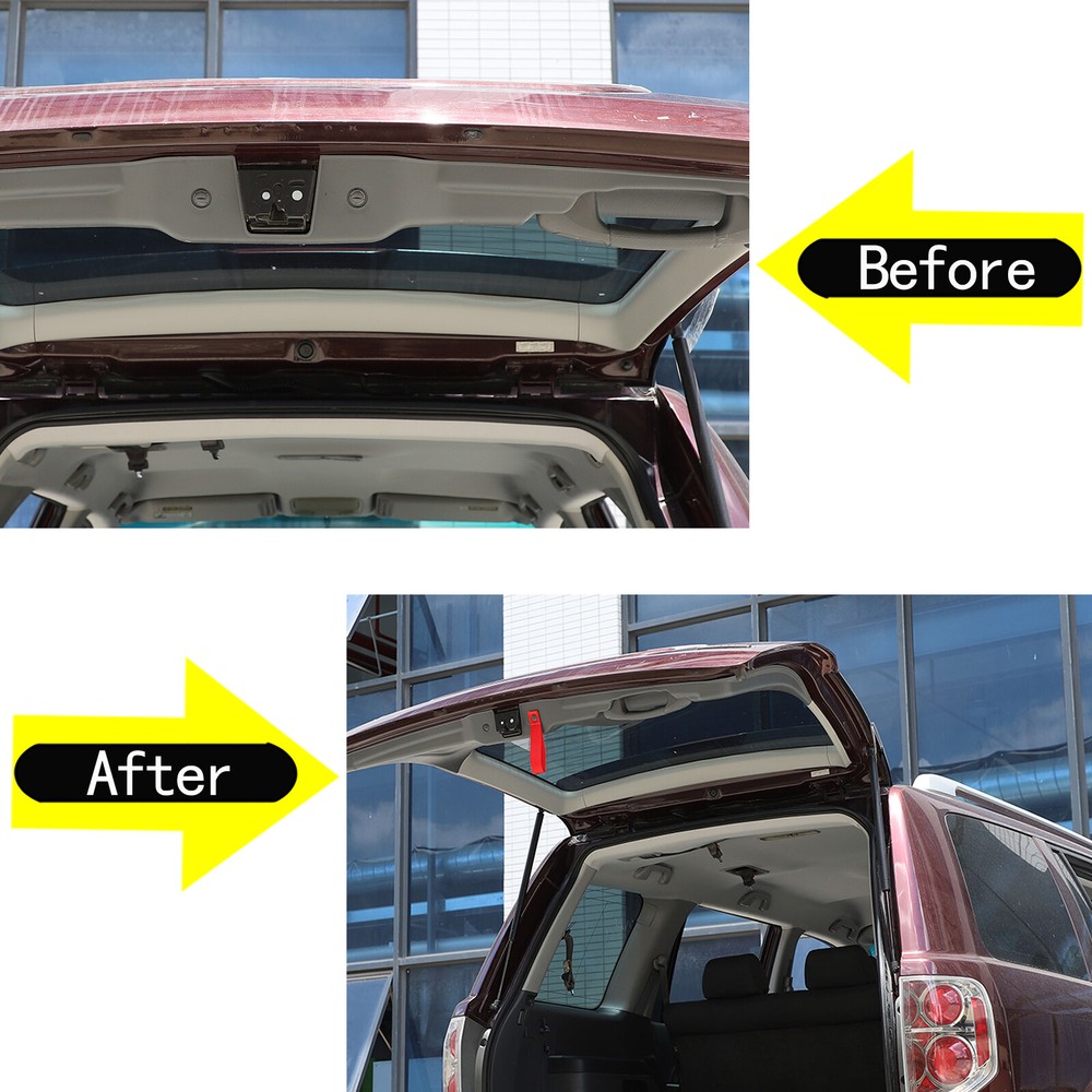 Red Interior Rear Trunk Handle Pull Strap For Honda Pilot 2008