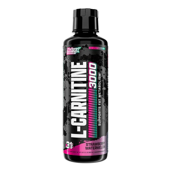 Nutrex Liquid Carnitine 3000 Liquid Fat Burning - Strawberry Watermelon