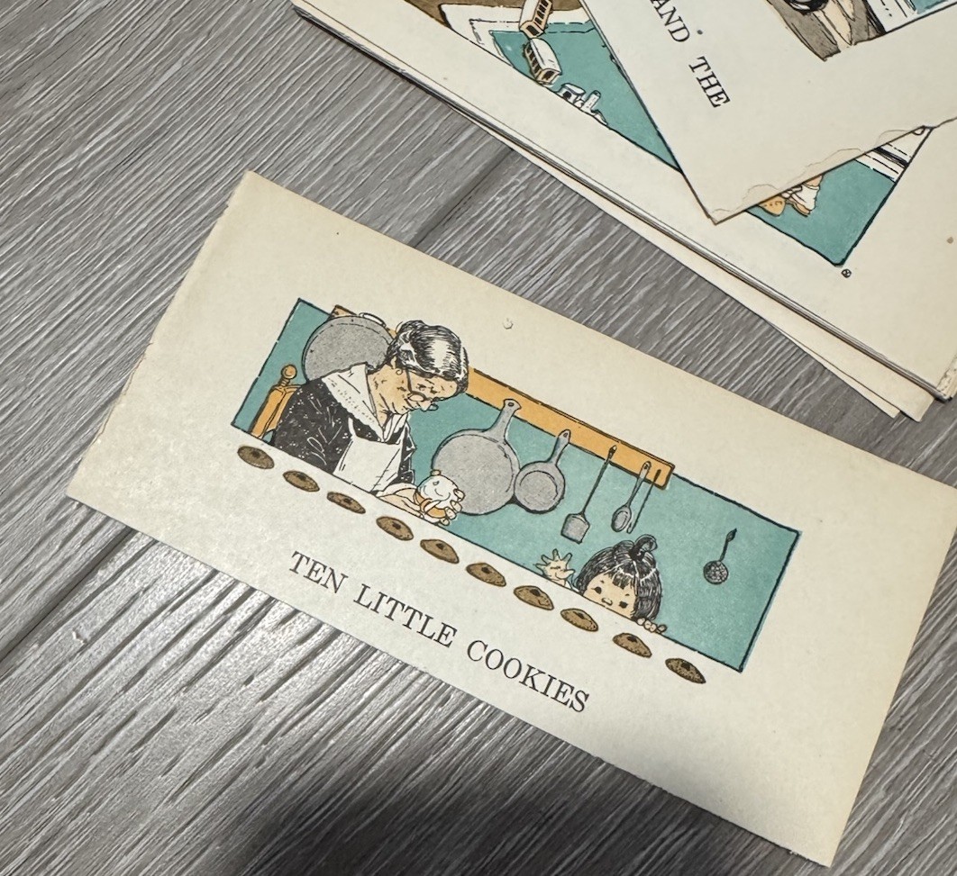 Ephemera 1928s Colorful Illustrations 50+ by Ruth Mary Hallock Children Fairy Ta