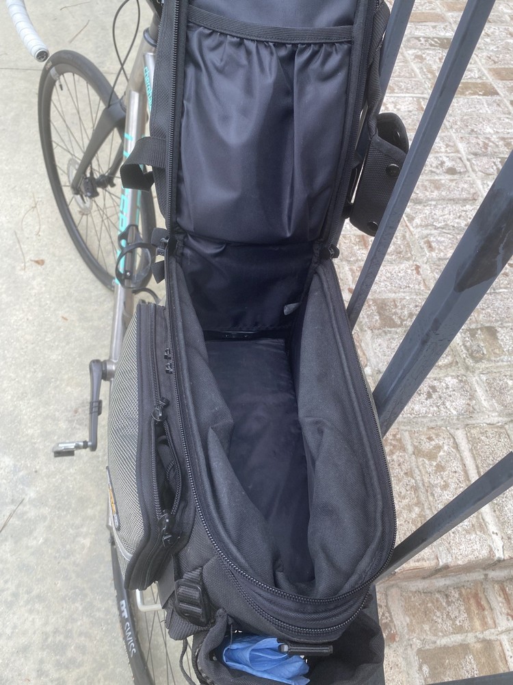 Topeak MTX Beam Rack, Trunk Bag, Side Frame used