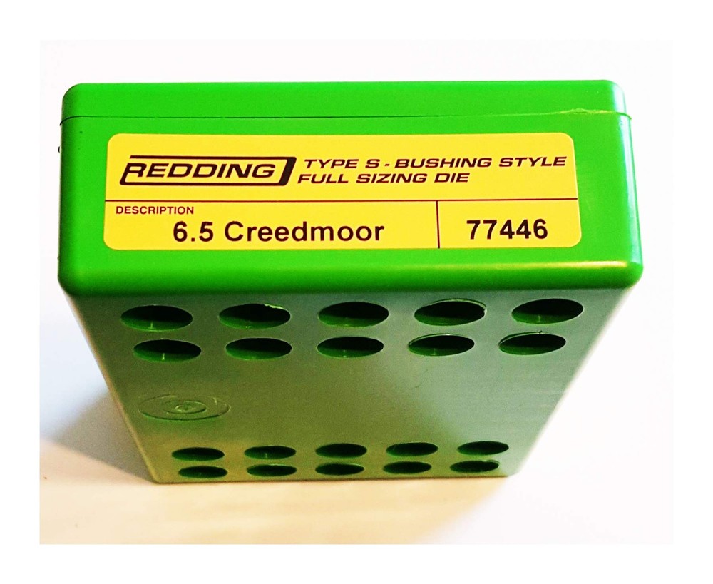 Redding Reloading Gunsmithing Type S Bushing Full Sizing Die 6.5 Creedmoor