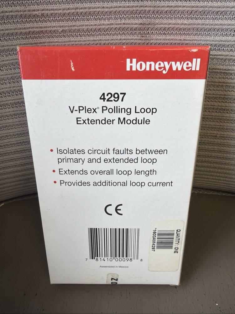 Ademco 4297 V-Plex Loop Isolation/Extender Brand New!