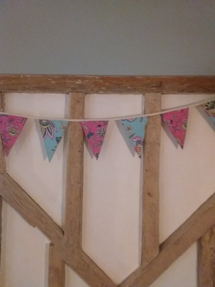 Handmade Fabric Bunting