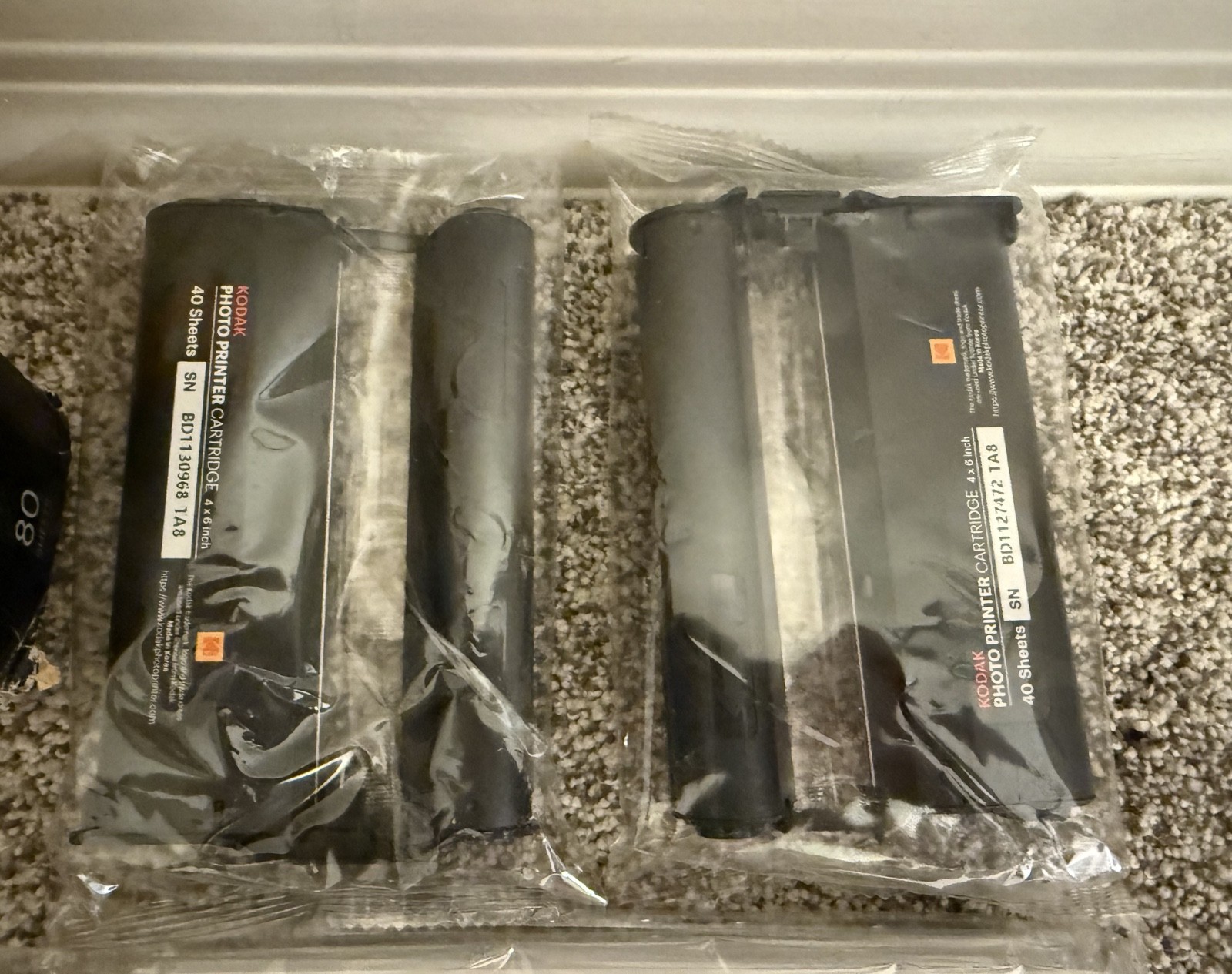 KODAK Cartridge & Paper For Kodak Photo Printer DOCK 80 Sheets New