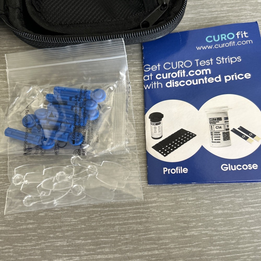 Curo L5 Lipid Profile & Glucose Measuring System Cholesterol