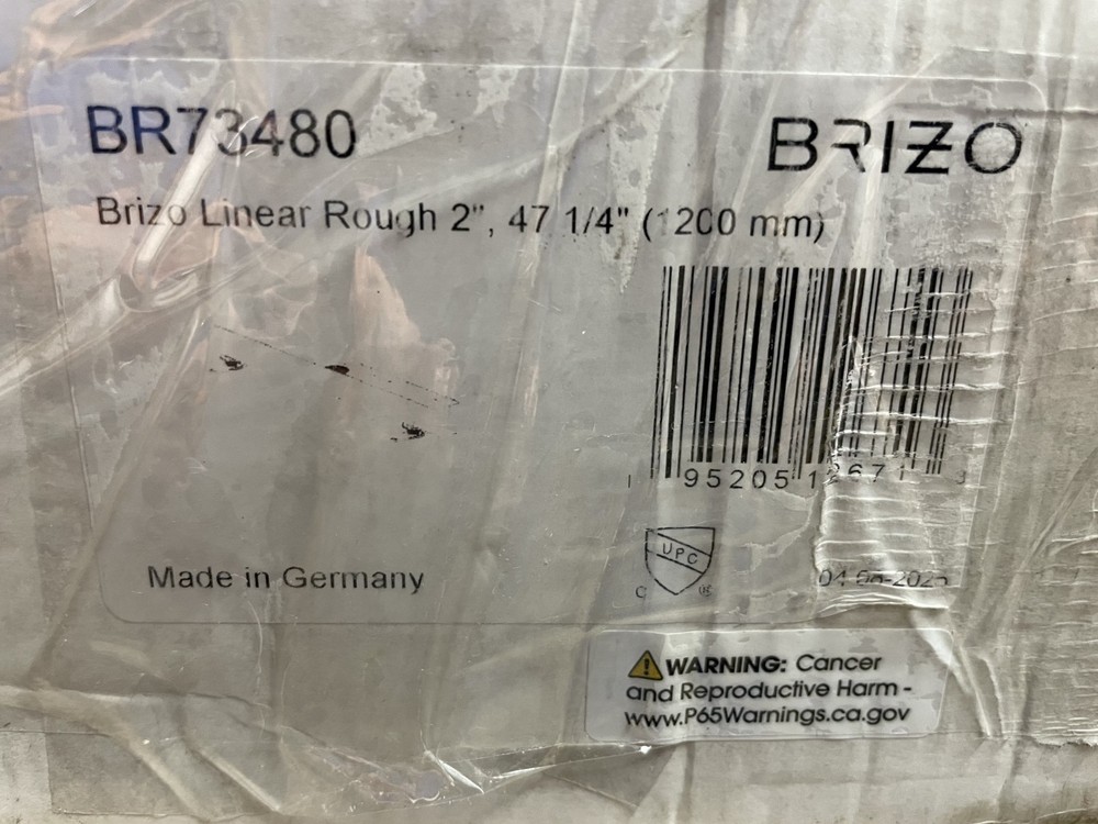 Brizo BR73480 48" Linear Shower Drain Rough *PARTS ONLY
