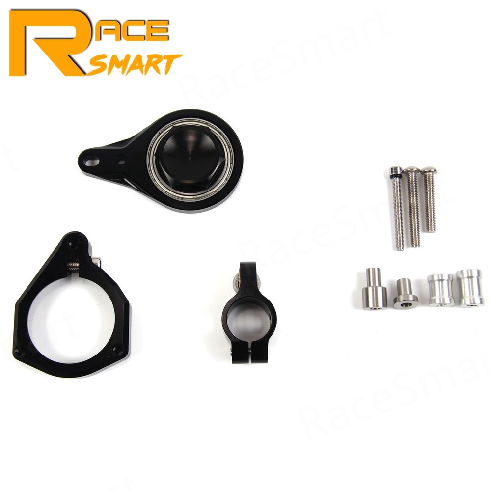 For BMW S1000RR 2009-2013 Steering Damper Stabilizer + Bracket Mount Support Kit