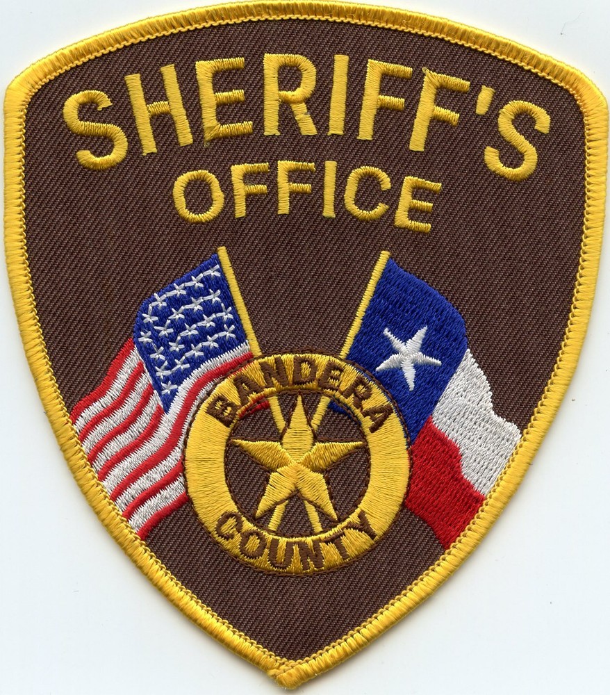 BANDERA COUNTY TEXAS TX SHERIFF POLICE PATCH