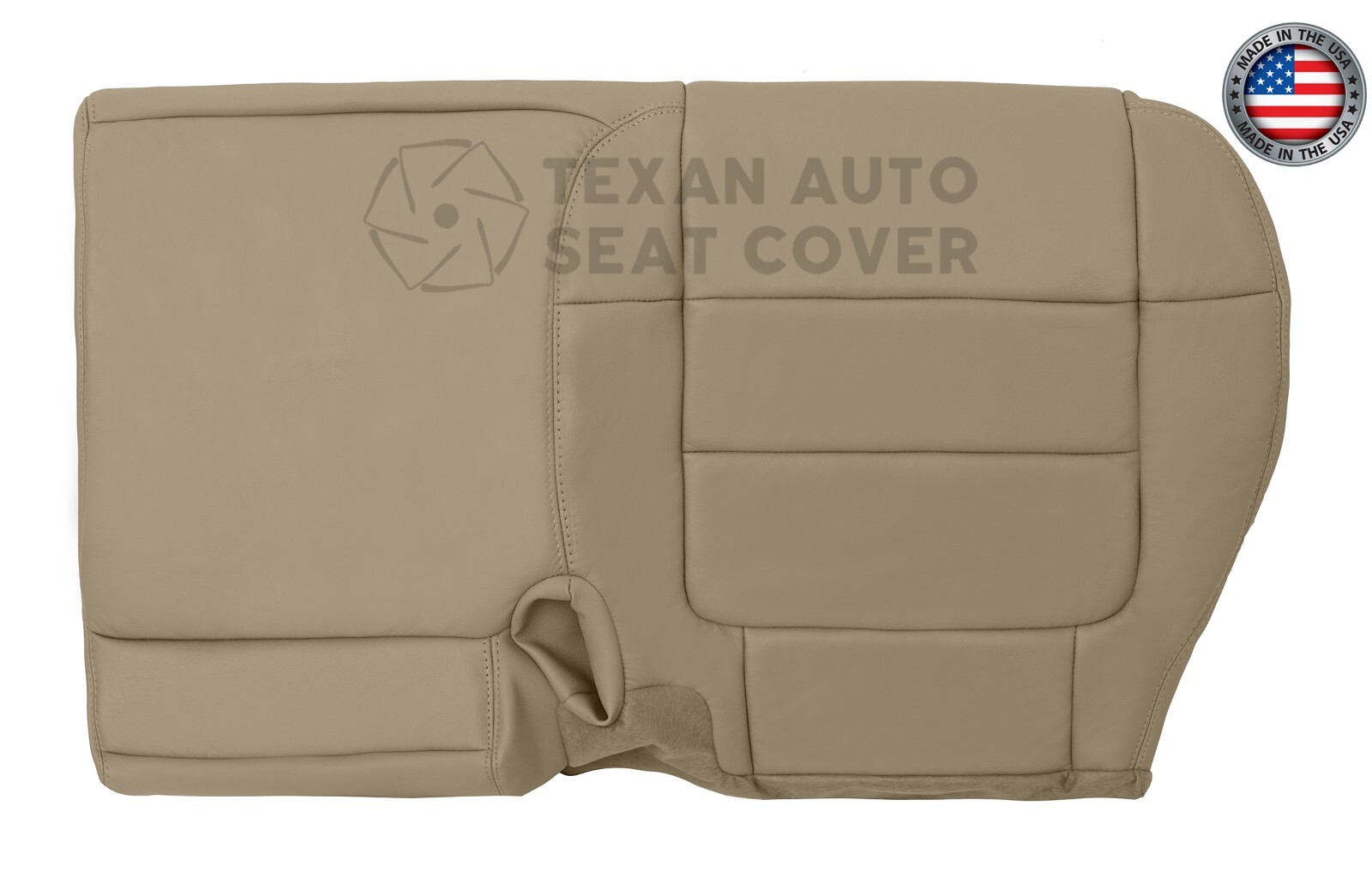 2001, 2002 Ford F-150 Lariat Crew Cab Leather Replacement Seat Cover Tan