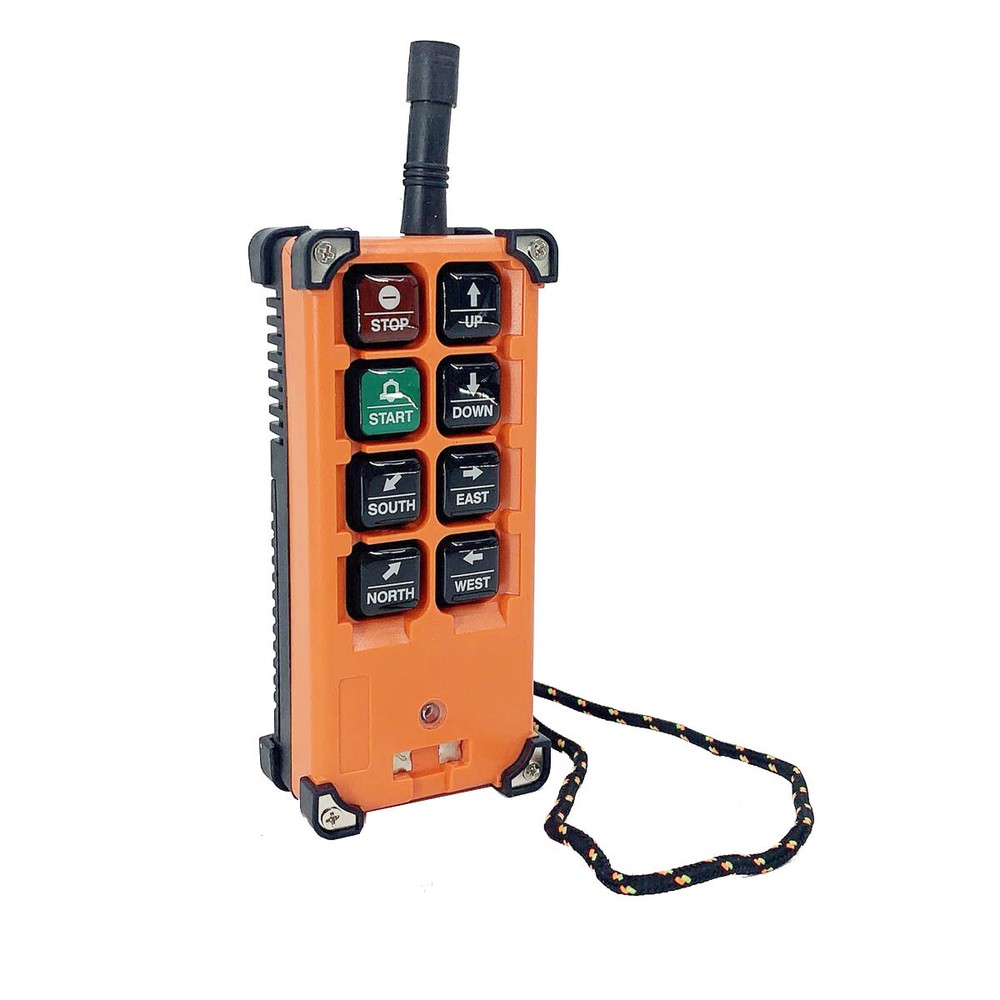 Crane Industrial Remote Control Wireless Transmitter & Receiver Hoist Switch US