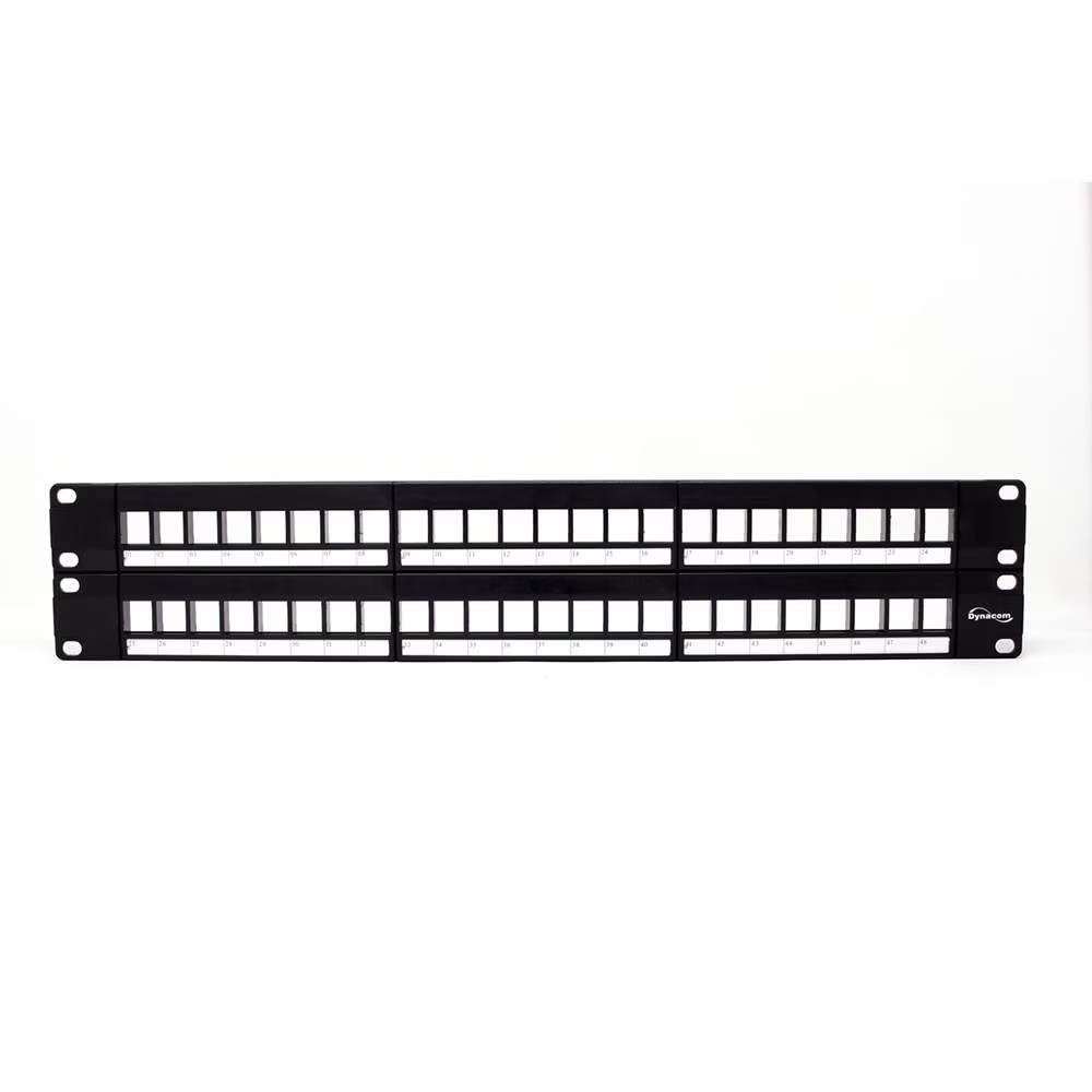48-Port Patch Panel EMPTY BLANK