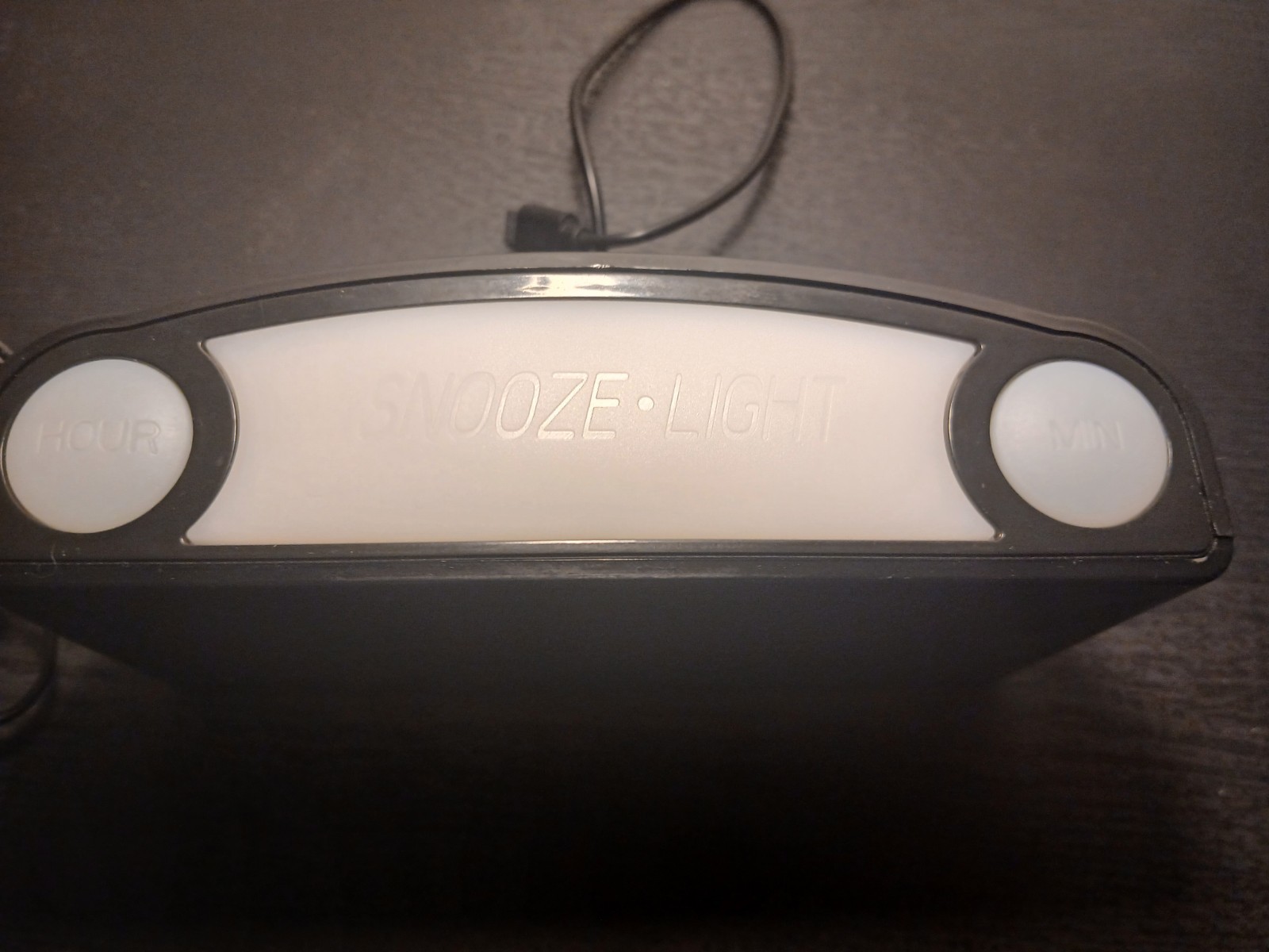 Alarm Clock 7.5" Large Display LED Digital Clock with 7 Color Nightlight+ 2 Usb