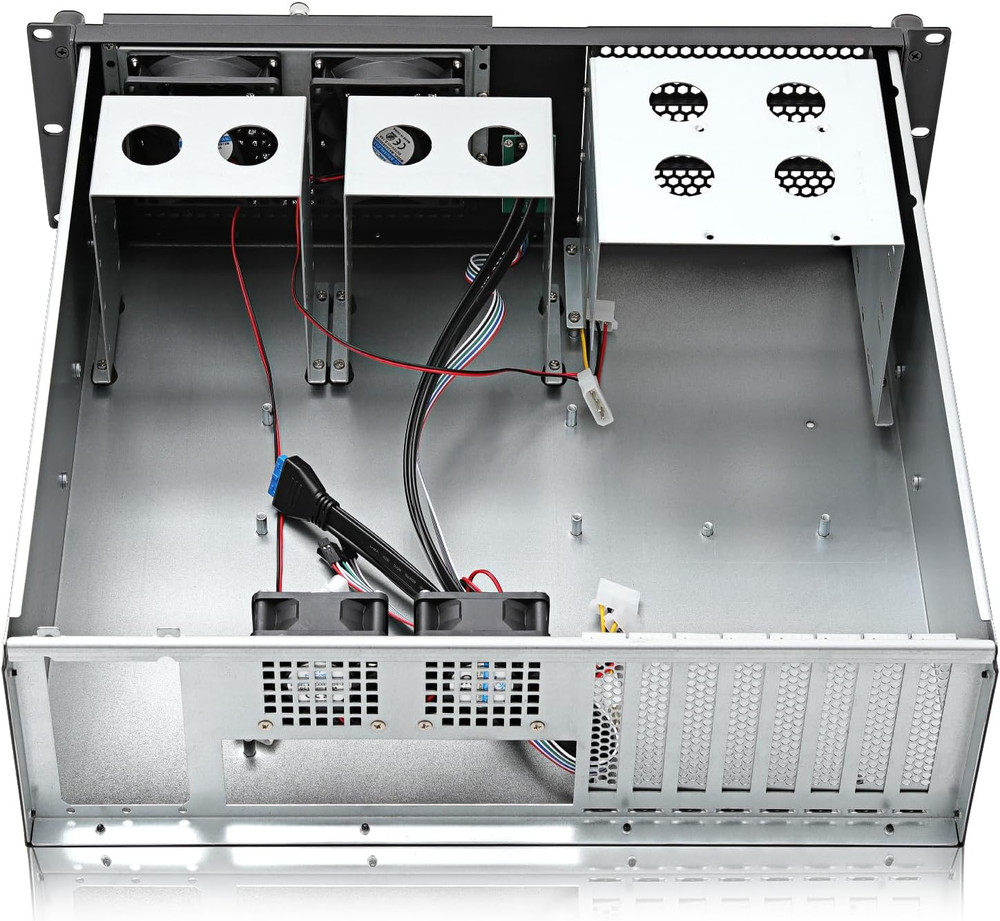 3U Rackmount Server Chassis Case with Easy Maintenance and Dust Filter