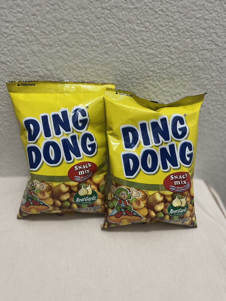 Ding Dong Snack Mix Garlic Flavor 2 Pack