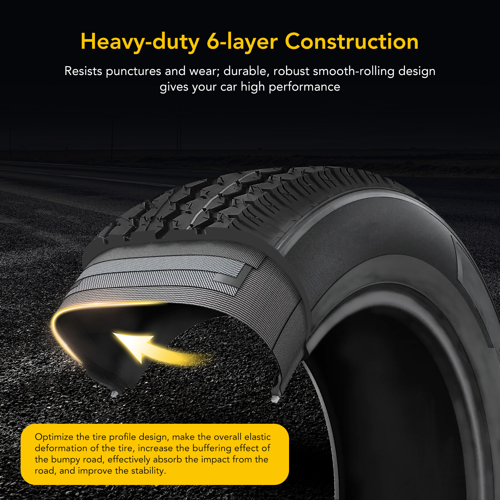 2PACK 4.80-8 Trailer Tires with Rims 4.80x8 480-8 6PR Load Range C, 4 Lug on 4"