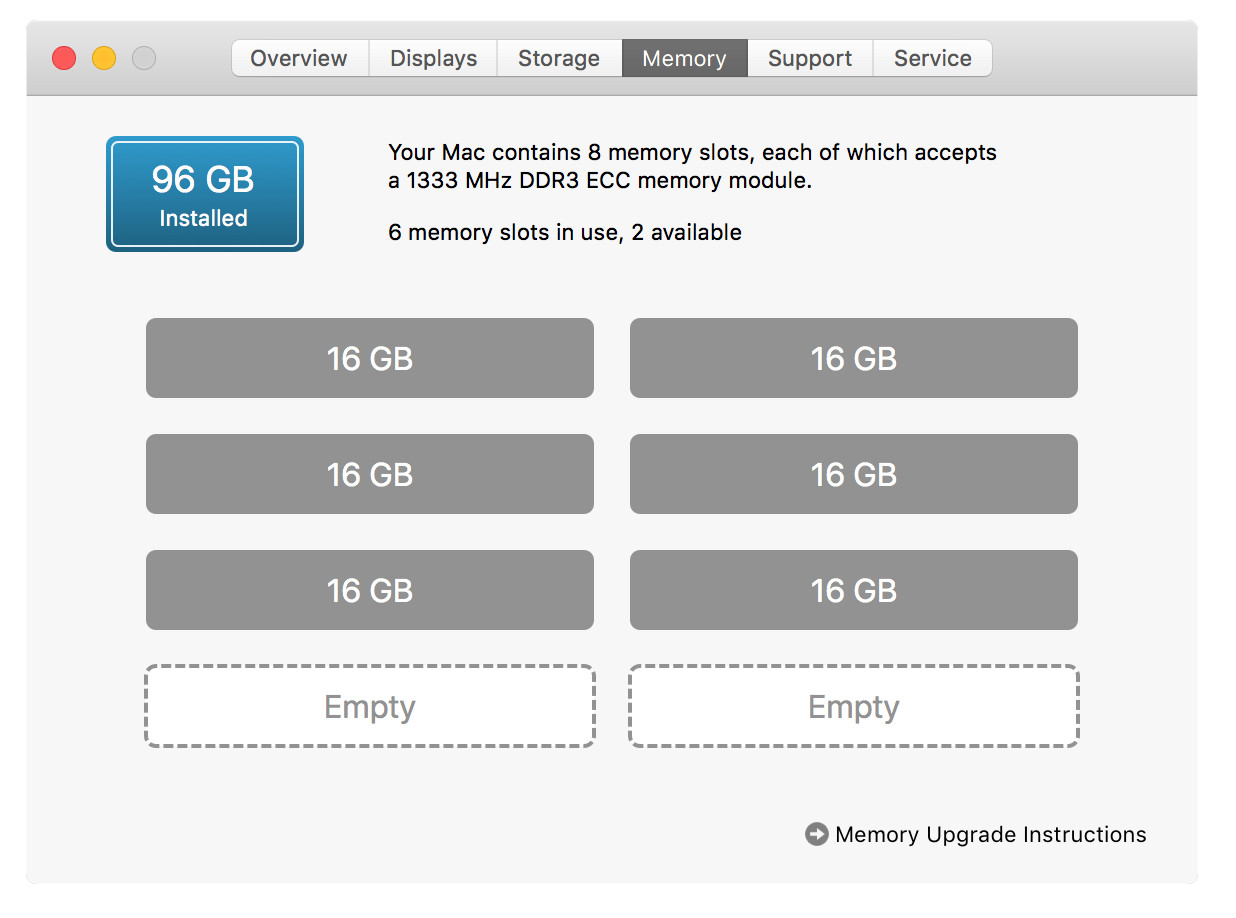 2009  Mac Pro 4,1- 5,1 CPU Tray with 12-Core 3.46GHz Xeon and 96GB RAM