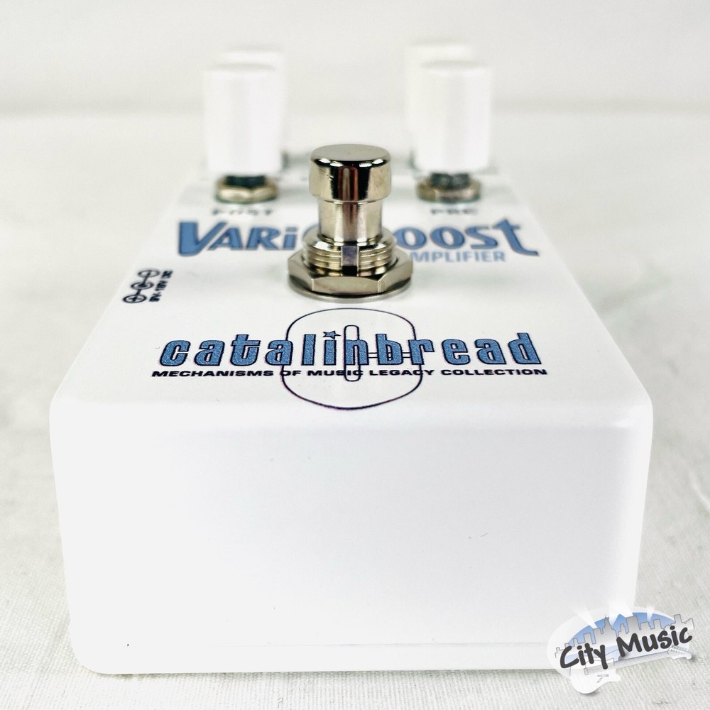 Used Catalinbread VariOboost Preamplifier Guitar Effects Pedal ♫