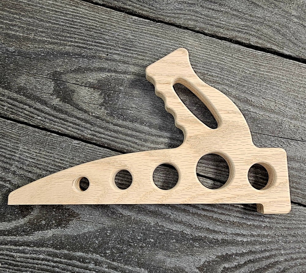 OAK TABLE SAW SAFETY PUSH STICK HANDLE