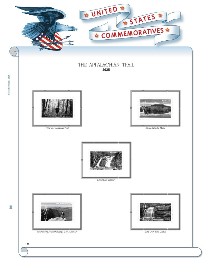 2025 U.S. Commemorative Singles COMPLETE Supplement (White Ace Alternative)