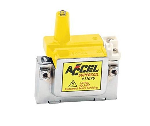 ACCEL 11076 In-Cap Replacement Coil, Yellow
