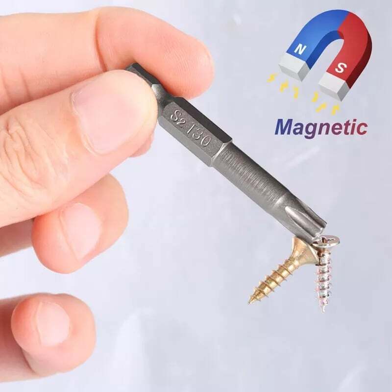 Security Torx Bit Set + Hex Key Allen Bit Set - For Power Drill & Impact Driver