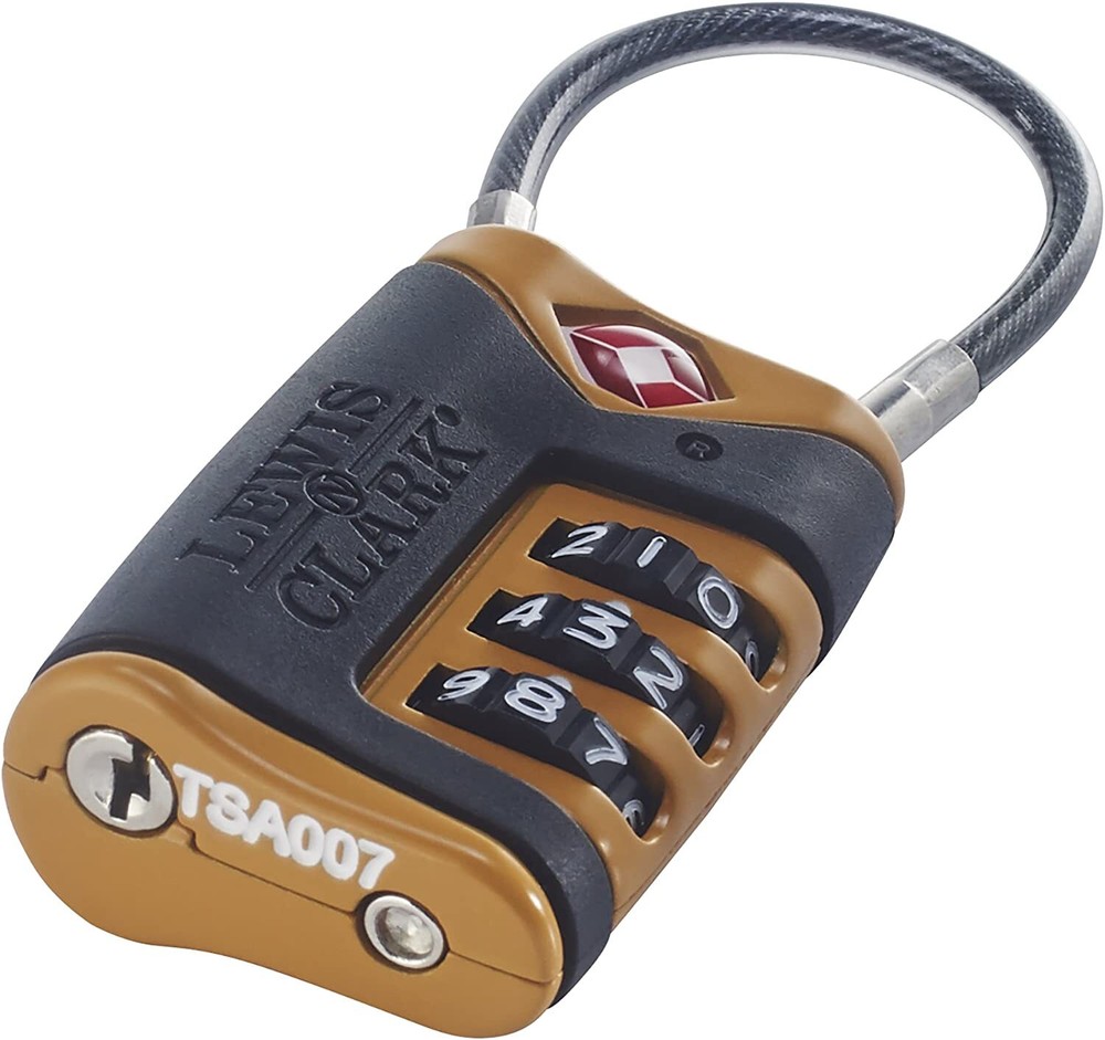 Cable Lock, Orange, Single