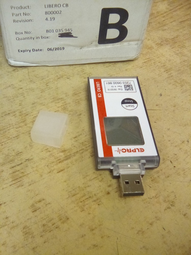 Elpro-BuchsAG Libero CB 800002 Temp Data Logger Exp. 06/2019