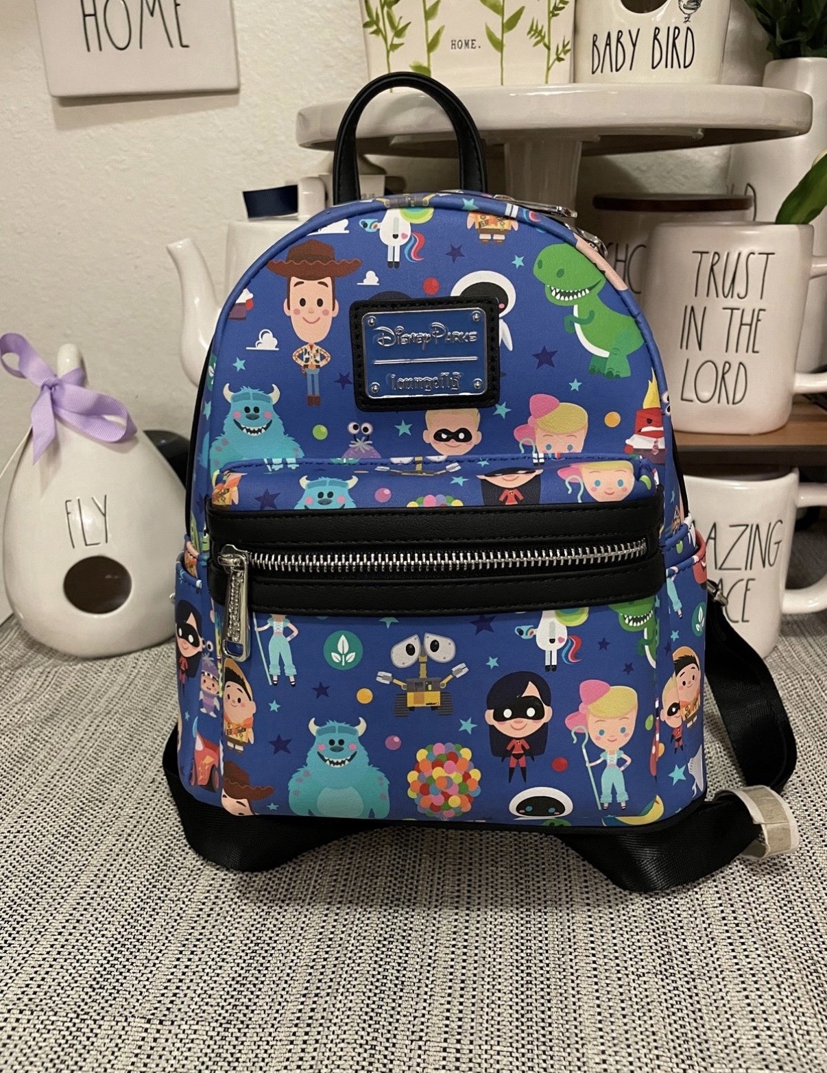 Disney Parks Loungefly World Of Pixar Mini Backpack