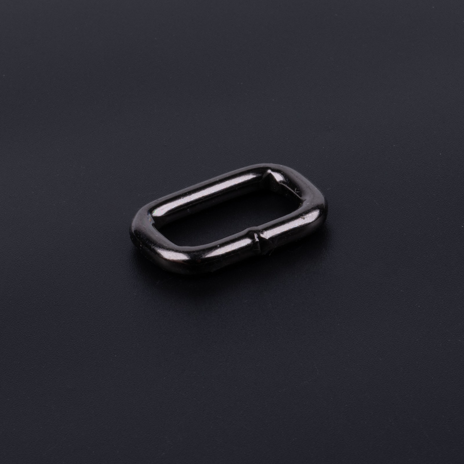 Country Brook Design® 3/4In Gunmetal Heavy Welded Rectangle Rings LTD, 10 Pack