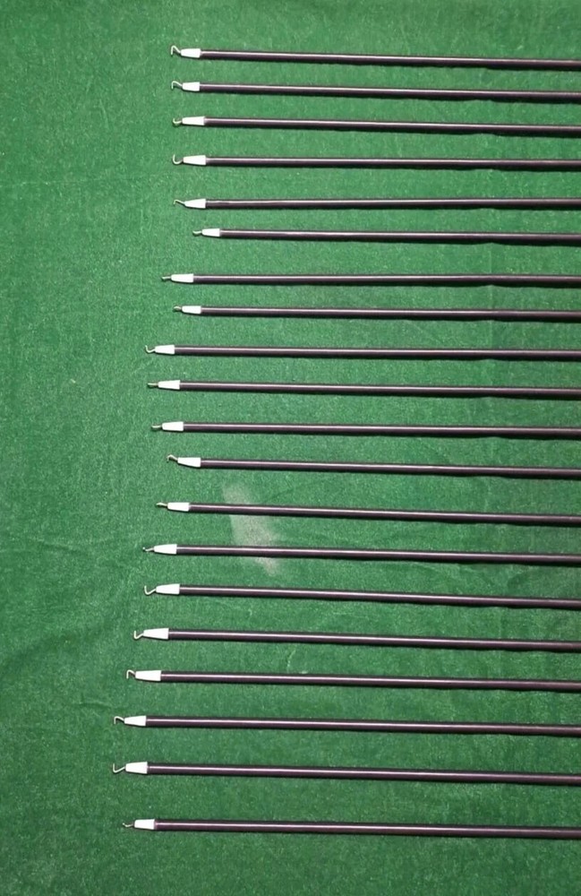 20pc Laparoscopic Monopolar Electrode L-Hook 5mmx330mm Reusable Instruments