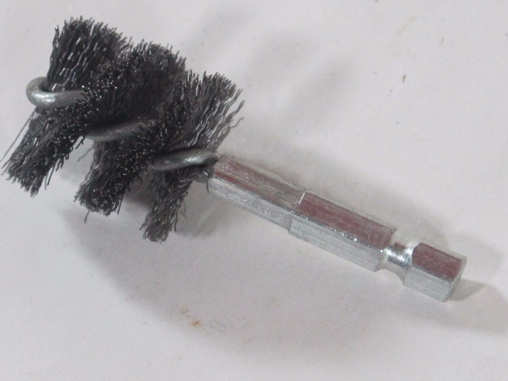 NEW Battery Post Drill Attachment Internal Cable Cleaner Brush
