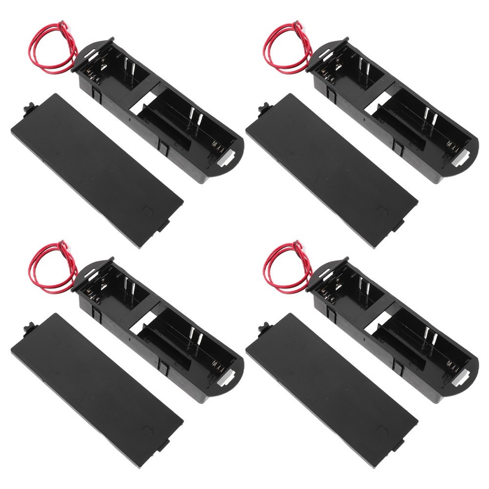4 PCS inside Battery Case Holder Safe Replacement Interior Storage Replaceable