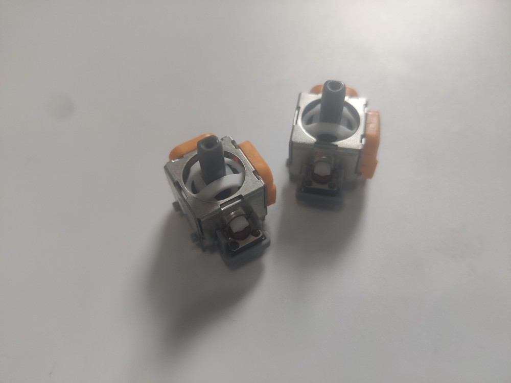 2PCS 3D Hall Effect Joystick Analog Stick Module for PS4 DualSense Controller