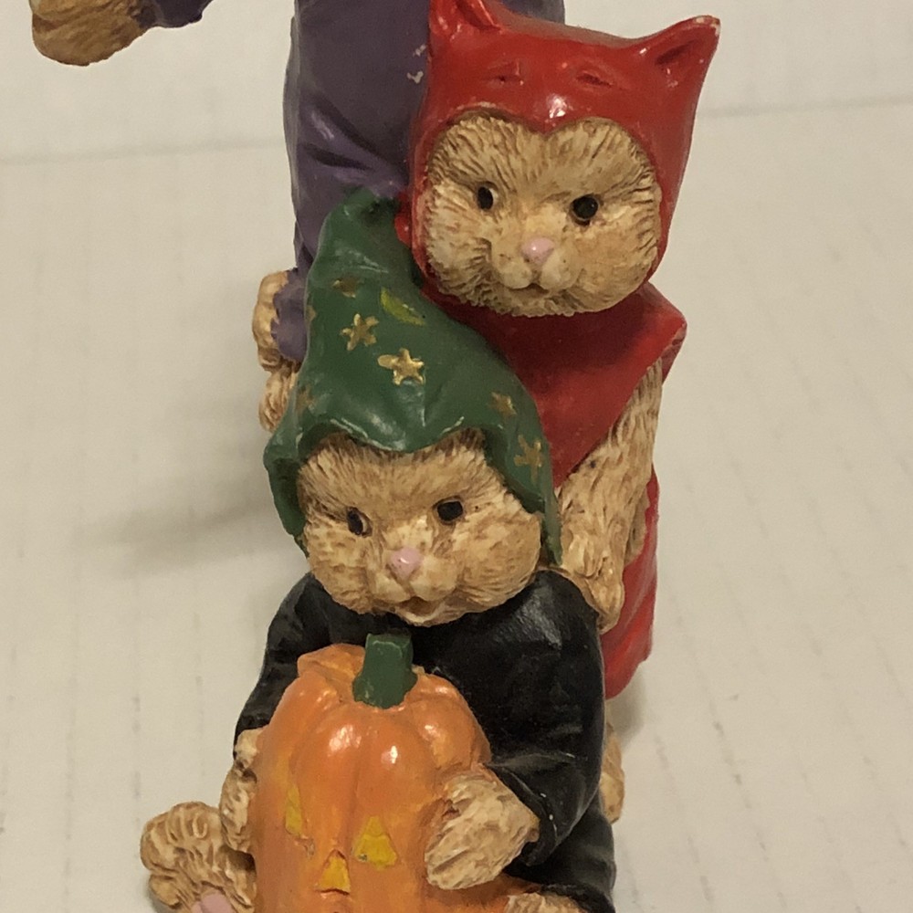 Fall Decor Bears Figurine, Stackable Bears Fall/Halloween Bears Figure