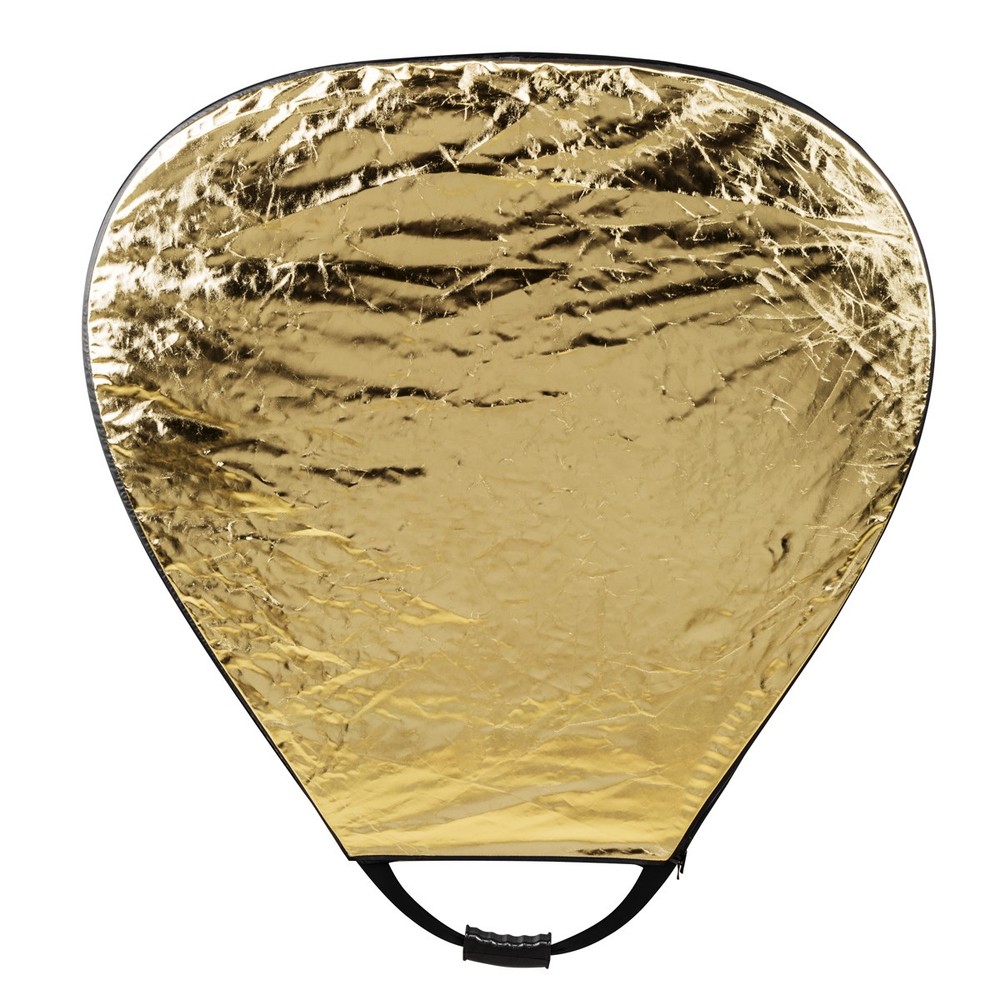 Glow 5-in-1 Collapsible Triangle Reflector with Handle (48")
