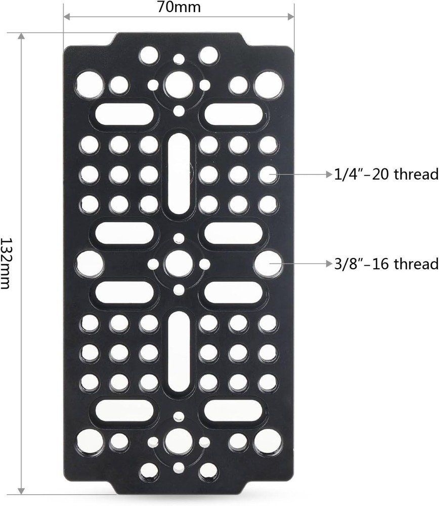 Mounting Cheese Plate for Camera Accessories - 1681