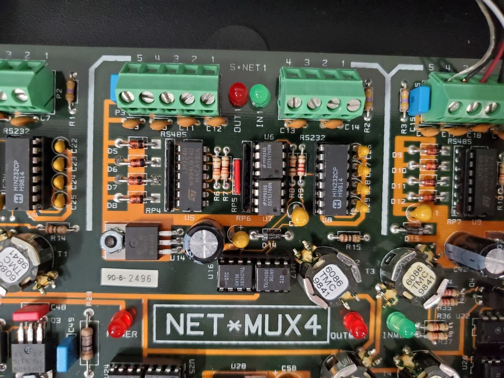 New NET MUX4 Hirsch Electronics Network Multiplexor
