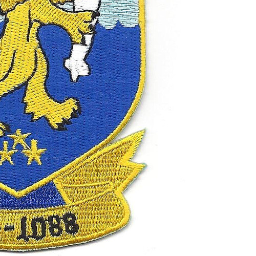 USS Barbey DE-1088 Destroyer Escort Ship Patch