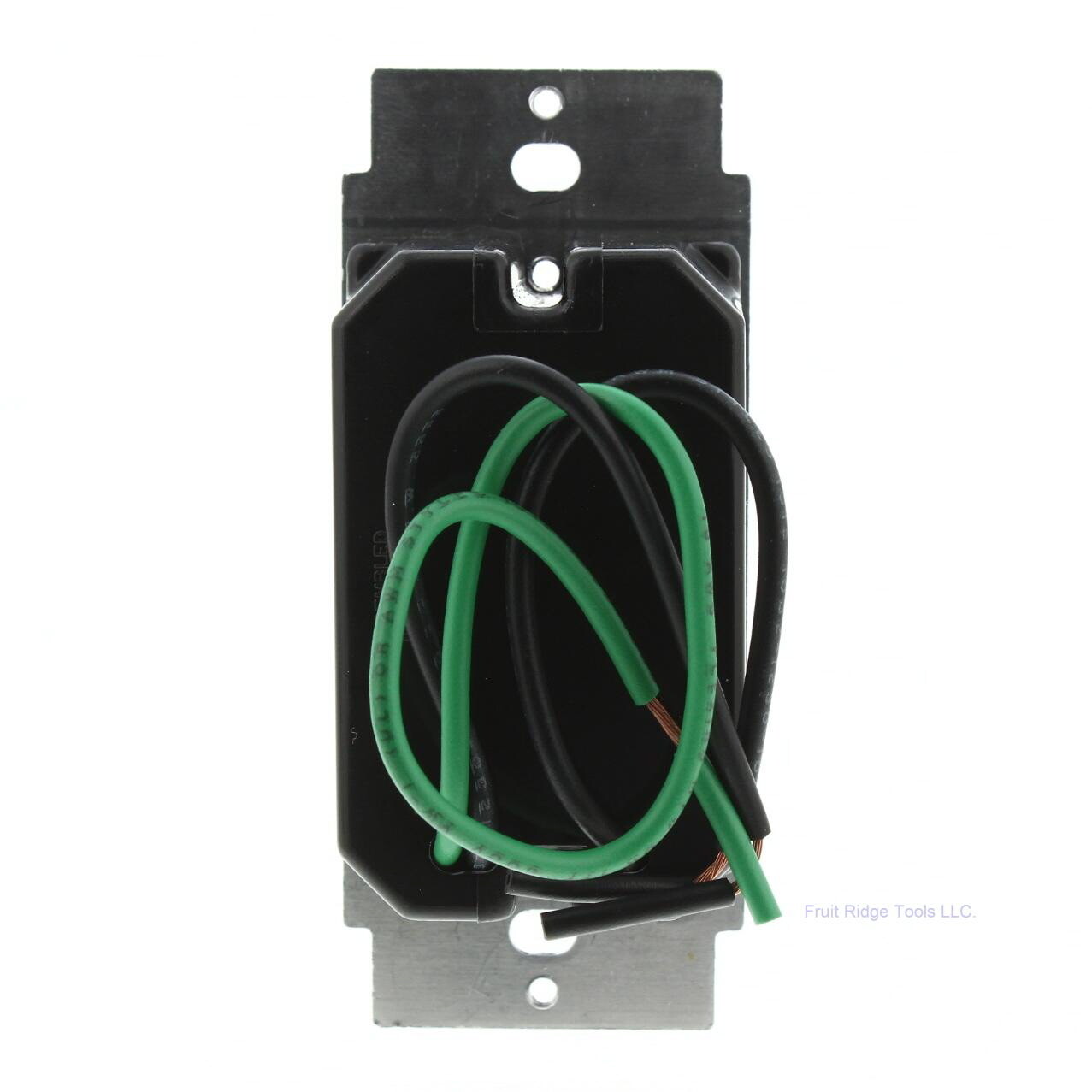 Leviton White 4-Speed Stepped Ceiling Fan Speed Control 1.5A Single Pole 6639-W