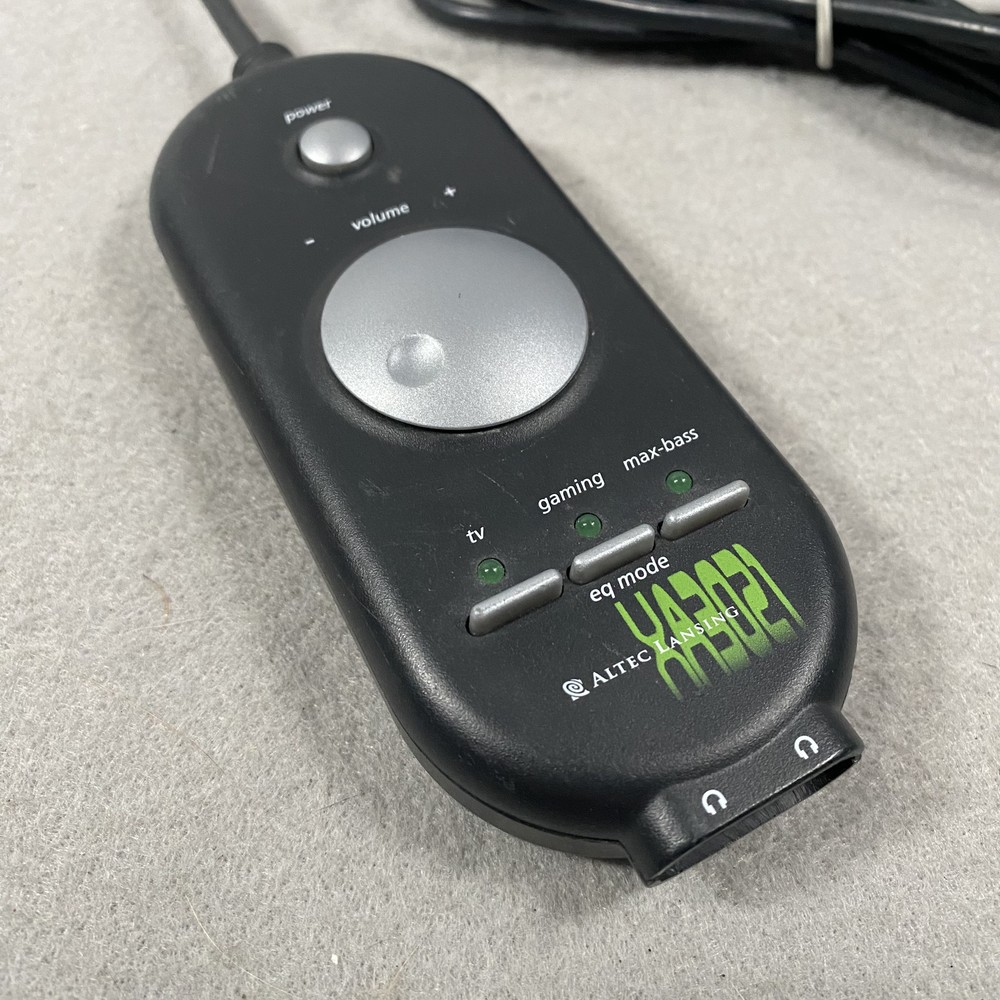 Altec Lansing XA3021 Volume Bass EQ Control Module Controller Pod Replacement