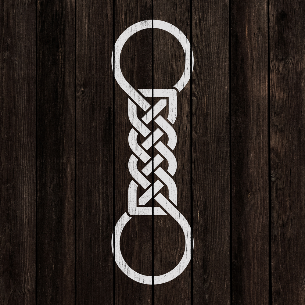 Celtic Knot Stencil - Durable & Reusable Mylar Stencils