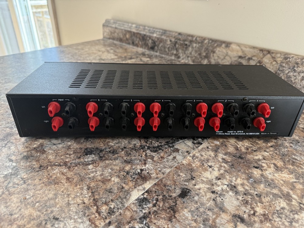 AdCom GFS-6 Speaker Selector -