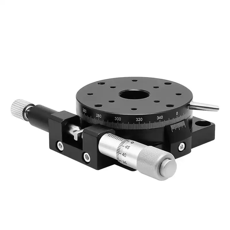 R-Axis Rotating Stage Manual Precision Micro-Adjustment Platform Angl Adjustment