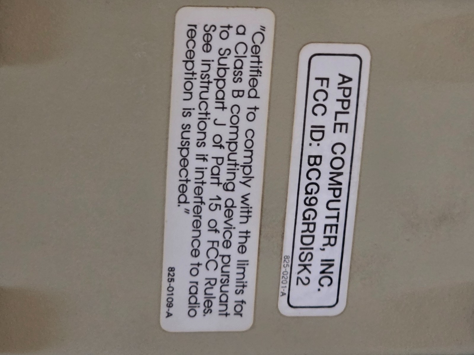 Apple Disk II 5.25 Floppy Drive A2M0003 Vintage Apple II IIe IIc OEM UNTESTED