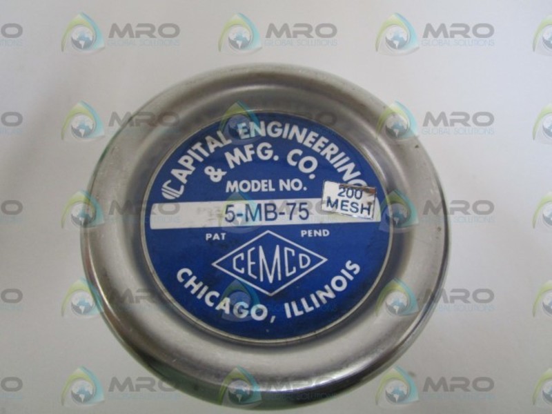 CAPITAL ENGINEERING FILTER 5-MB-75 NSNP