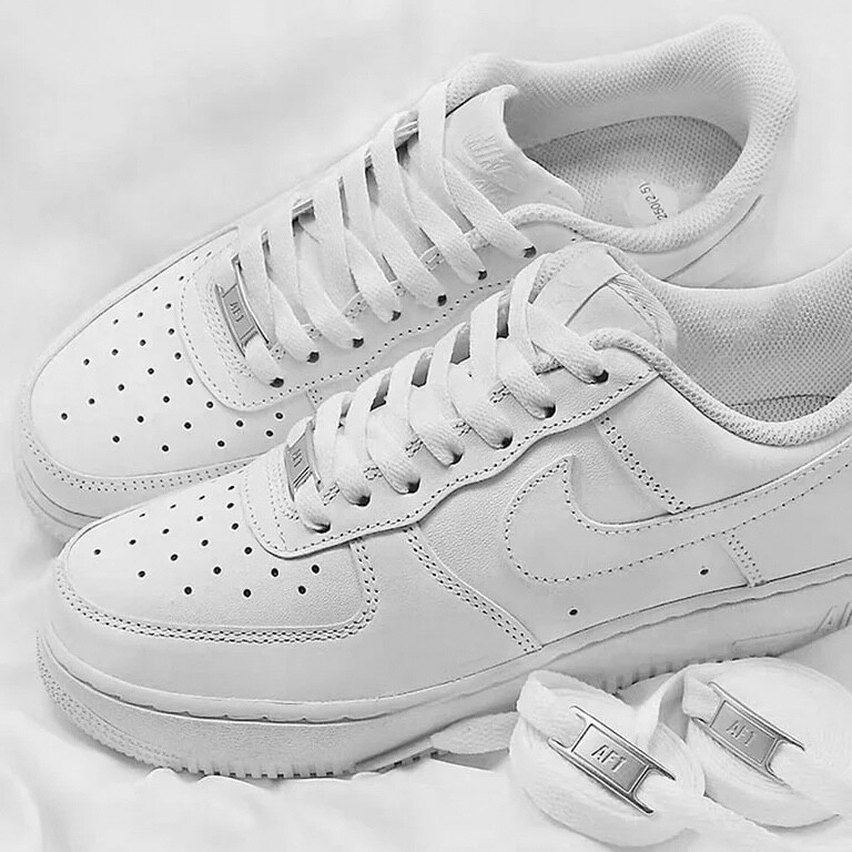 Air Force 1 Shoe Tag, New Premium Shoe Laces with AF1 Metal Tag